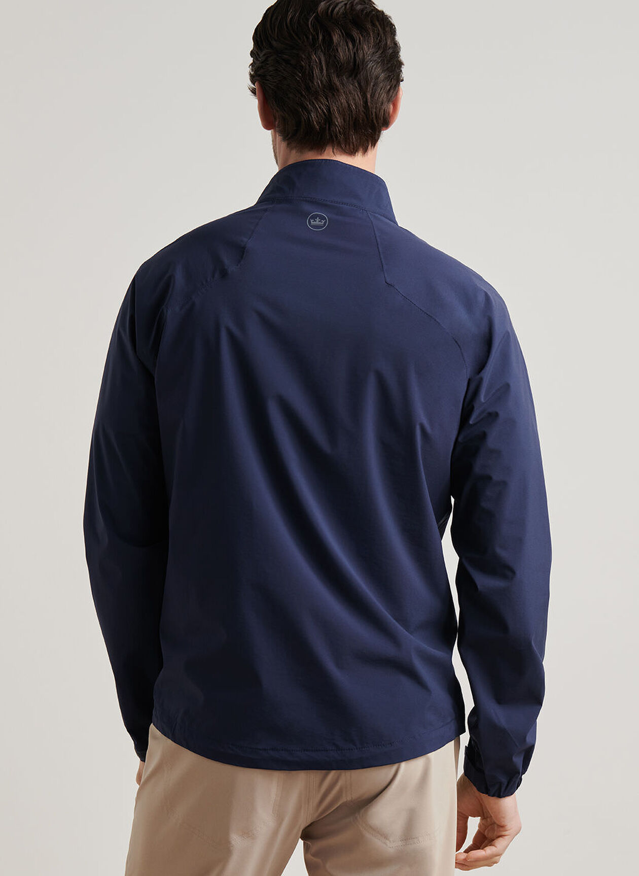 Peter Millar Shield Half-Zip Rain Shell für Herren NAVY – Bild 3