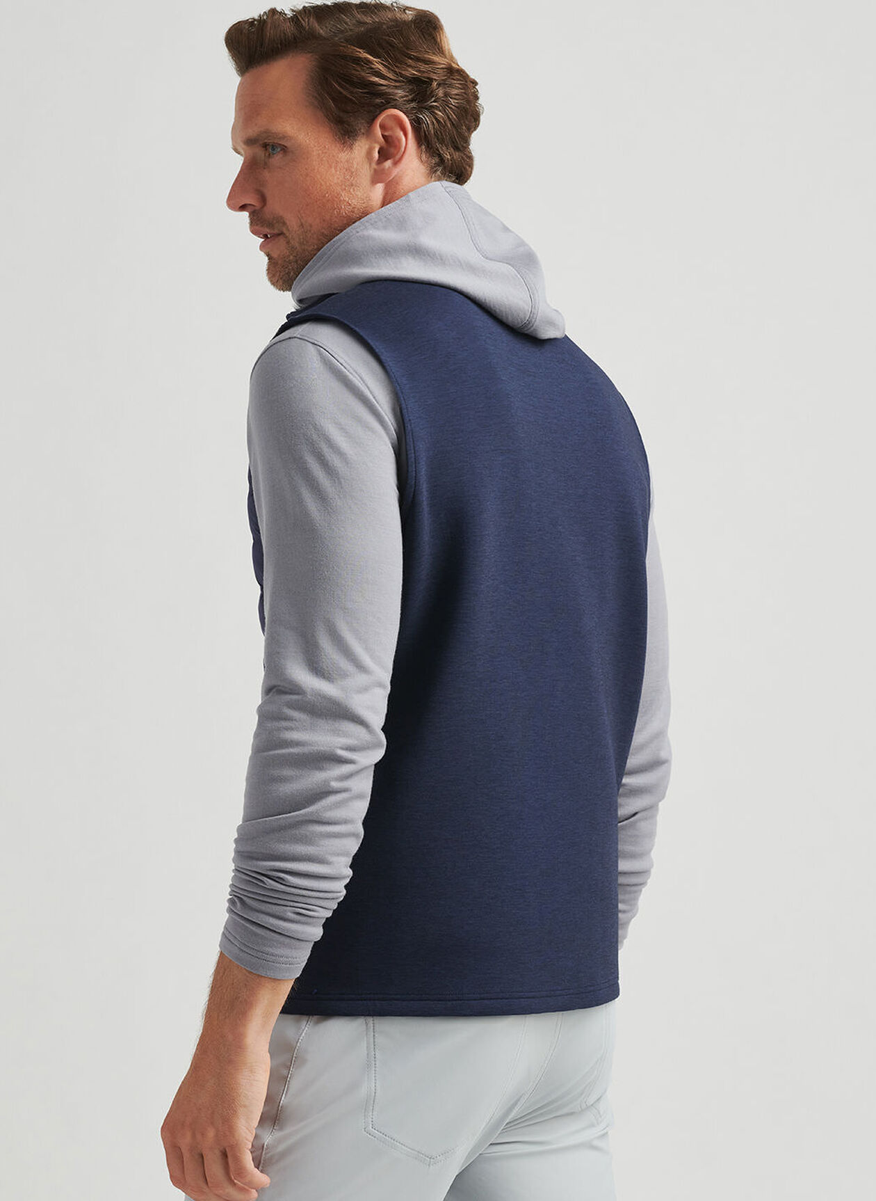 Peter Millar Winsome Hybrid Weste für Herren Navy – Bild 3