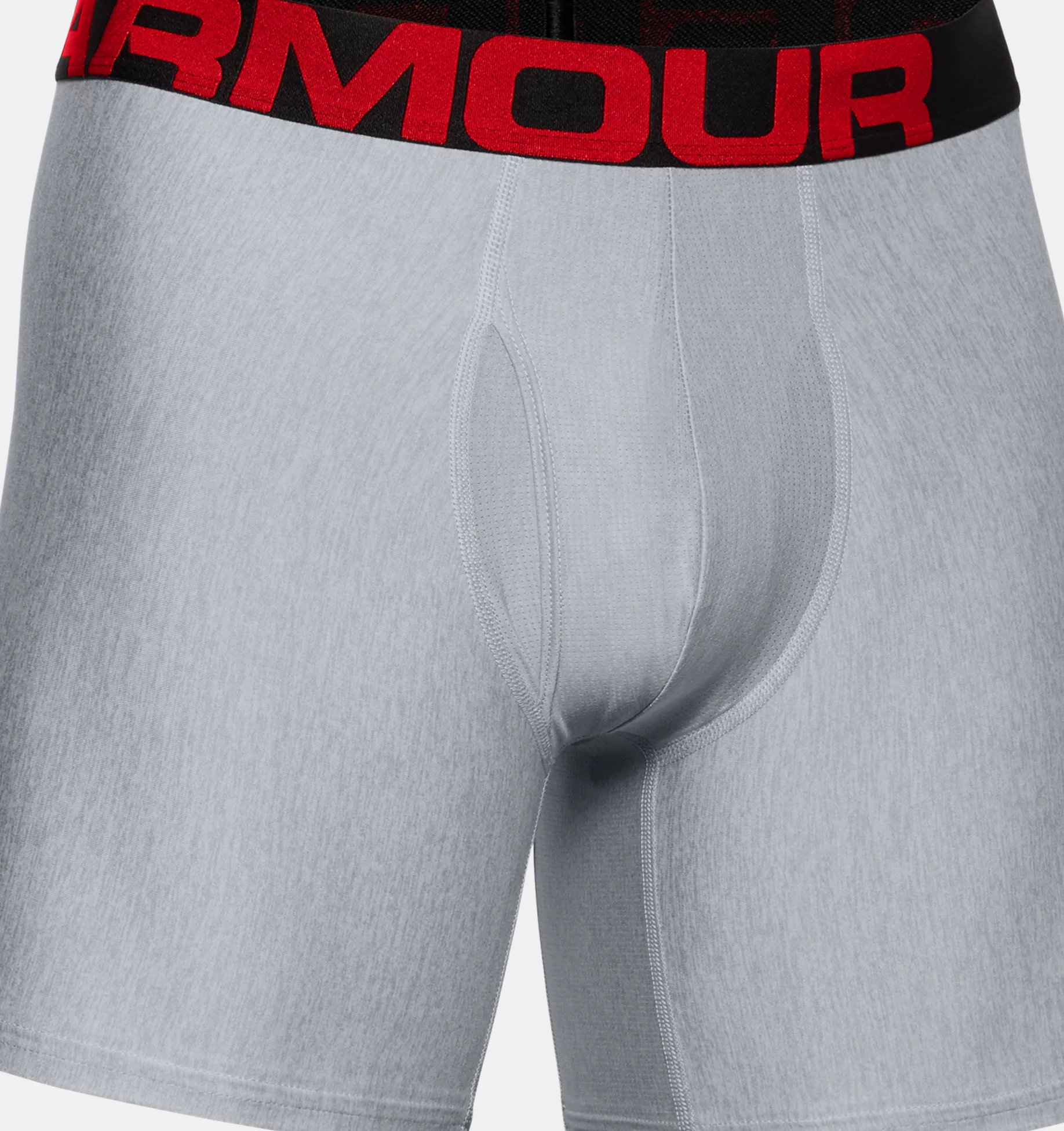 Under Armour Boxerjock 2er Pack Herren grau/grau meliert