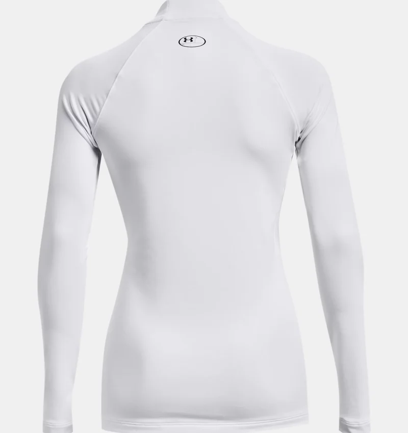 Alternative view of Under Armour HeatGear® Authentics Oberteil mit Stehkragen weiss