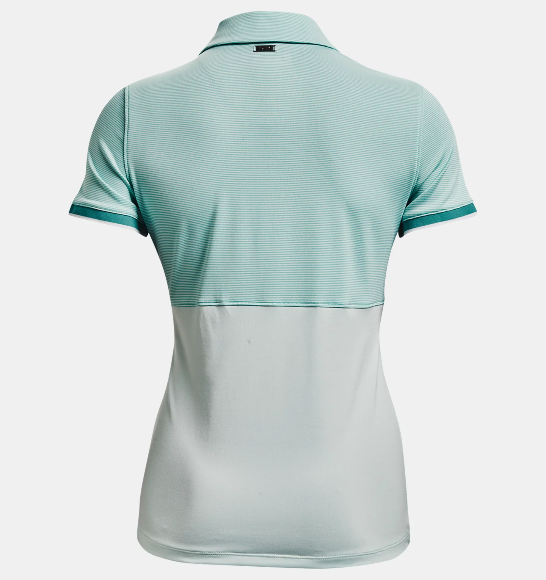 Under Armour Zinger Point Poloshirt kurzärmlig Damen Sea Mist / Neptune – Bild 2