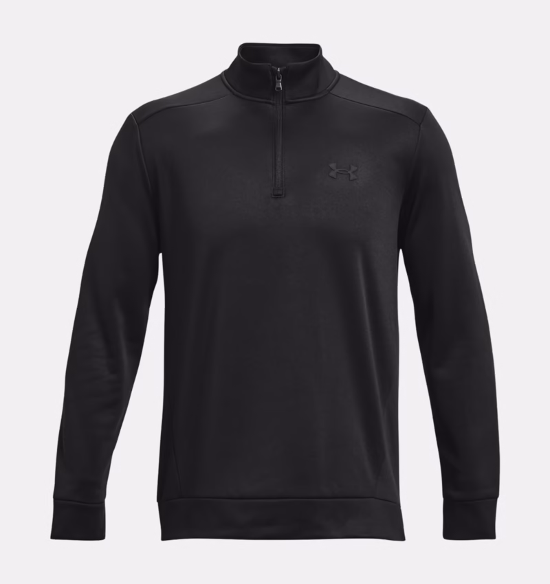 Under Armour Fleece ¼-Zip für Herren Schwarz