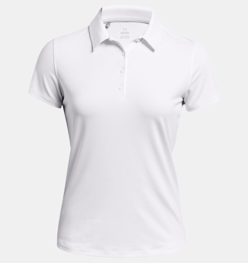 Under Armour PLayoff SS Polo für Damen Weiß