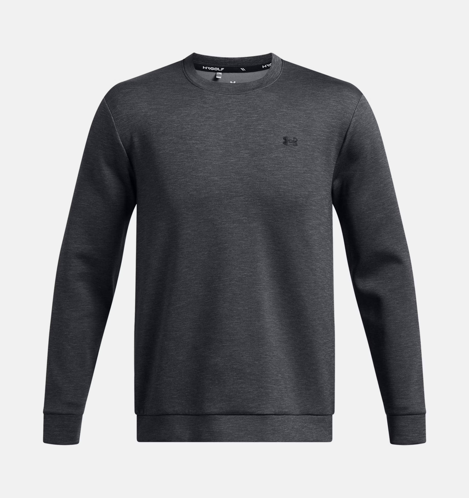 Under Armour Drive Midlayer Crew Herren schwarz/anthrazit