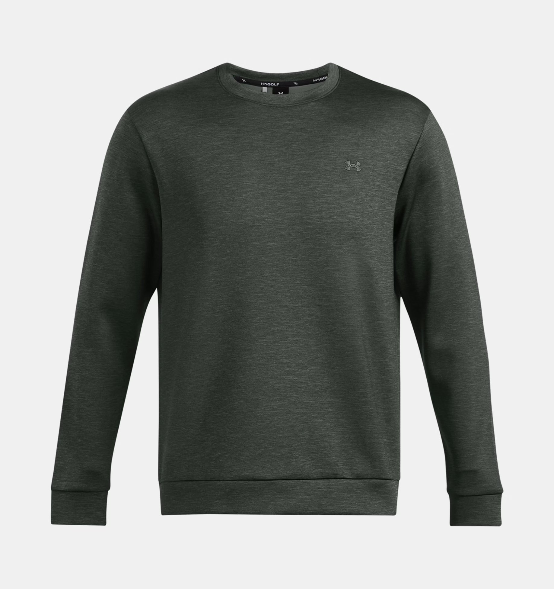 Under Armour Drive Midlayer Crew Herren Dunkelgrün