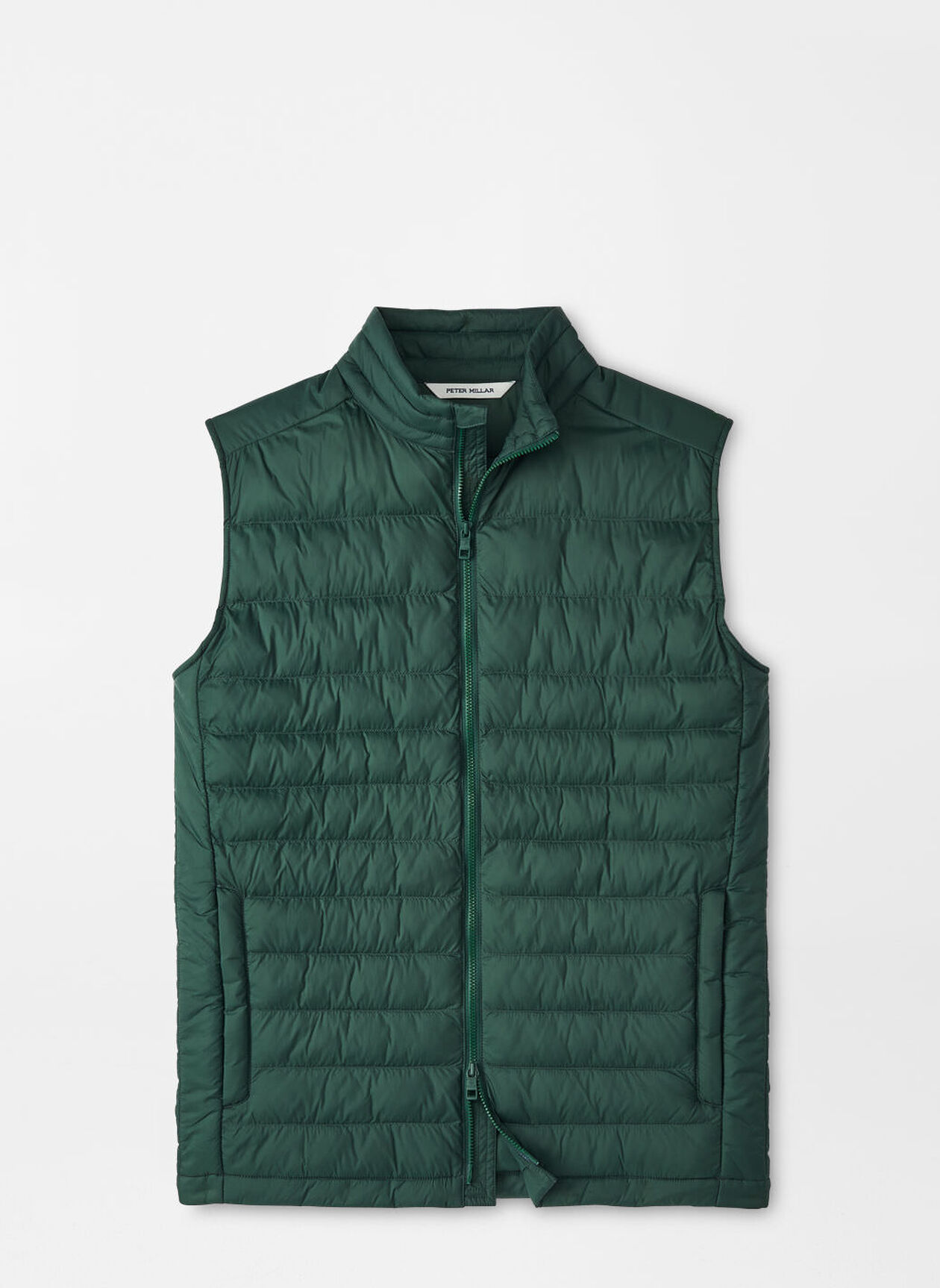 Peter Millar Apex Quilted Weste für Herren Nordic Pine