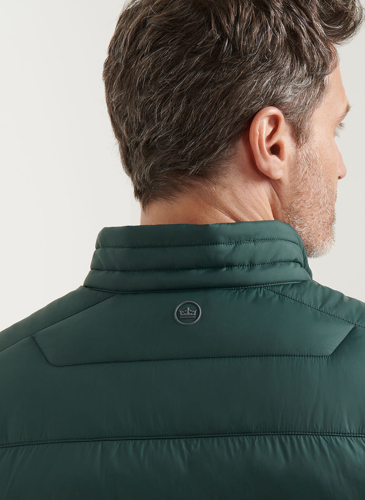 Peter Millar Apex Quilted Weste für Herren Nordic Pine – Bild 5