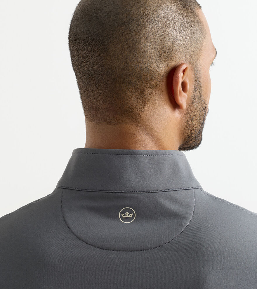Peter Millar Perth Performance Quarter-Zip für Herren Iron – Bild 4