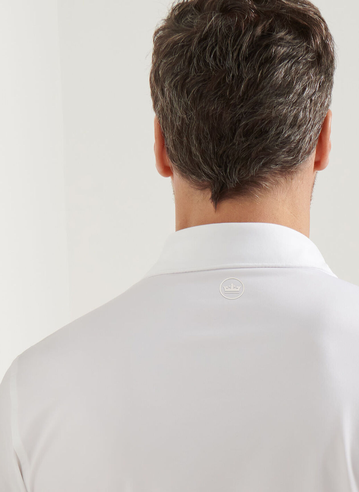 Peter Millar Solid Performance Jersey Polo für Herren Weiss – Bild 4