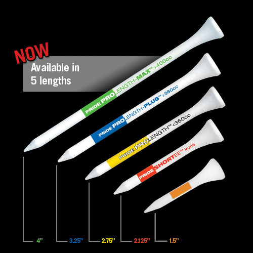 Pride Professional Tee System MiniTee 1 1/2" 25 Stück