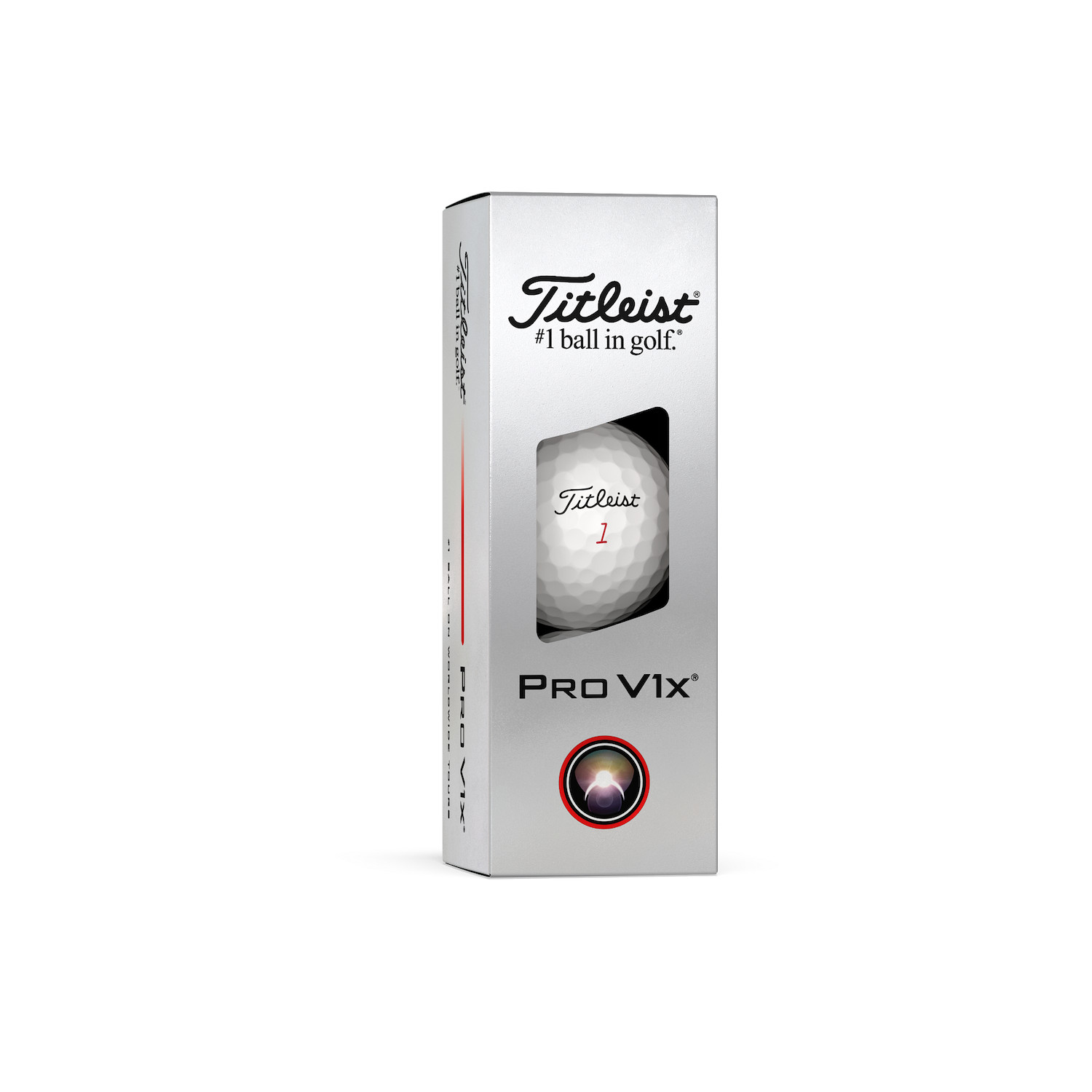 Titleist Pro V1x 3 GolfbÀlle Weiss