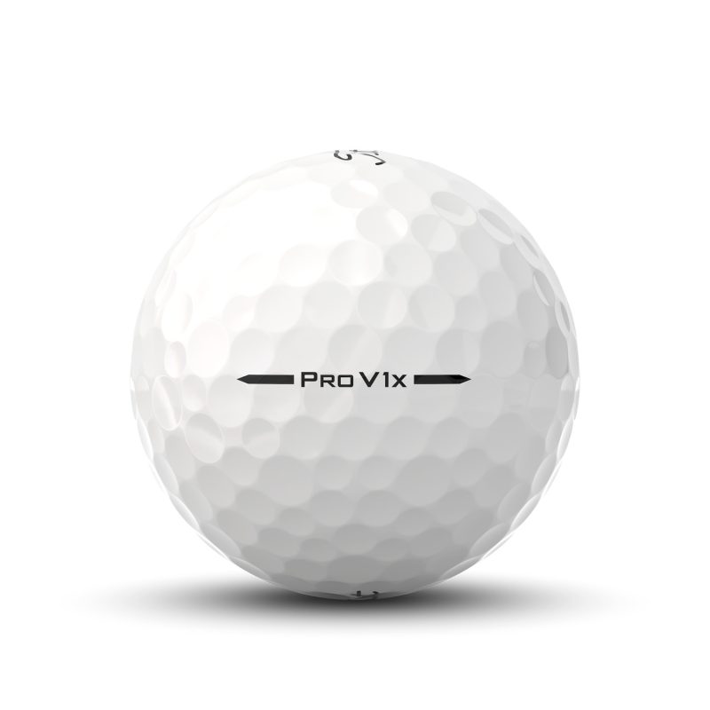 Alternative view of Titleist Pro V1x 3 Golfbälle Weiss