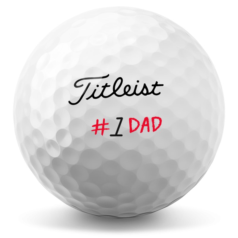 Alternative view of Titleist Pro V1 Fathers Day Promo 6 Bälle + Tasche #1DAD