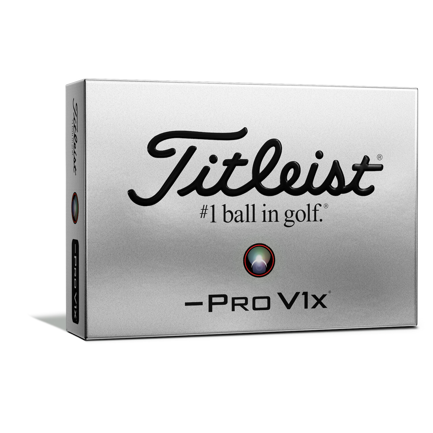 Titleist Pro V1x Left Dash 12 Golfbälle Weiss