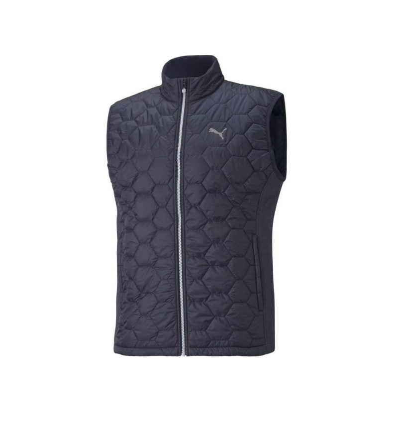 Puma Cloudspun WRMLBL Herren Weste Navy Blazer