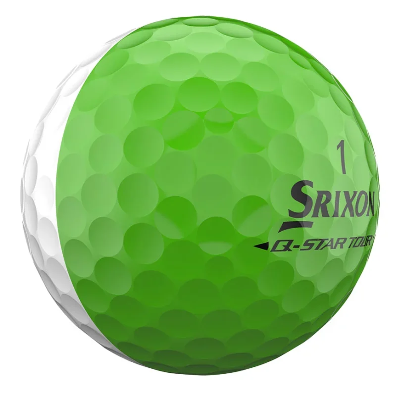Alternative view of Srixon Q-Star Tour Divide 2026 Golfbälle – Weiß / Lime (12er Pack)