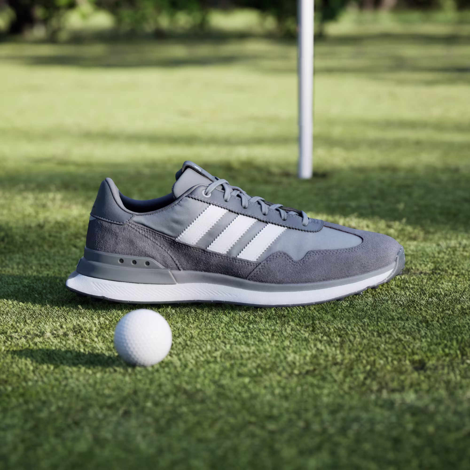 Alternative view of Adidas S2G 26 TEXTILE SPIKELESS Golfschuhe für Herren Grau/Weiß