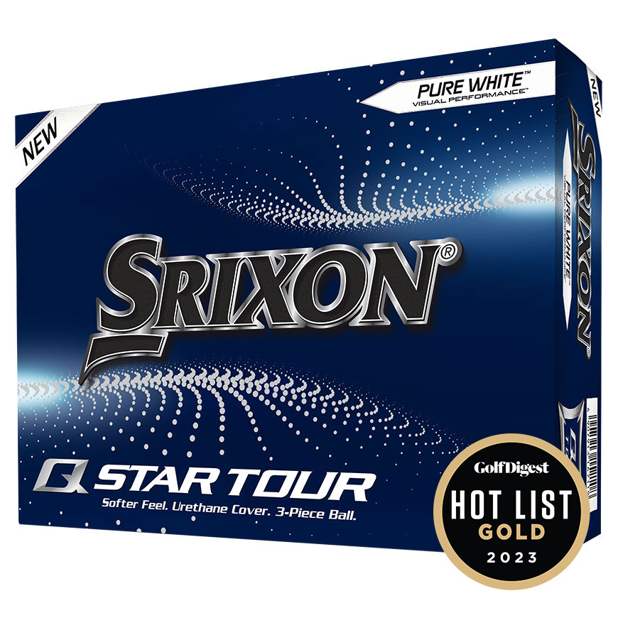 Srixon Q-Star Tour Pure White 12 Golfbälle