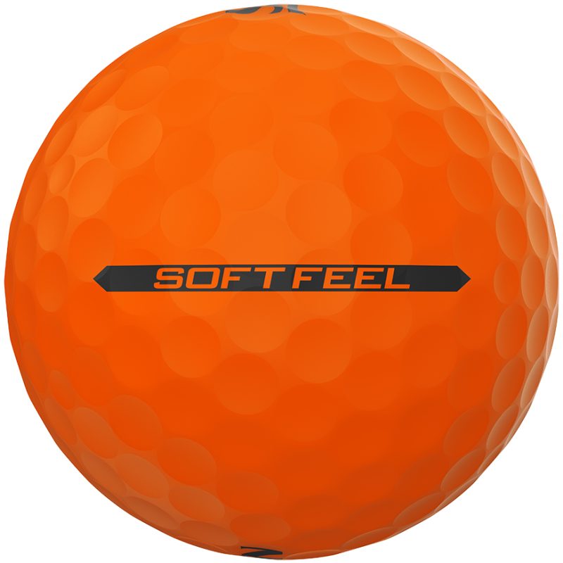 Alternative view of Srixon Soft Feel 2025 Brite Orange 12 Golfbälle