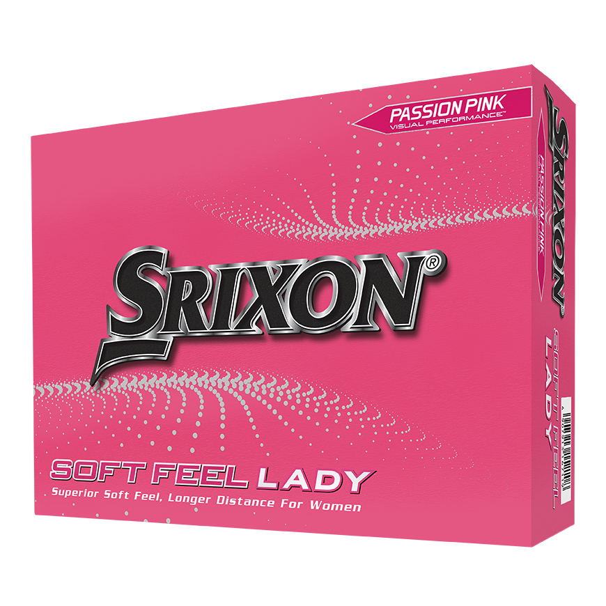 Srixon Softfeel Lady Passion Pink 12 GolfbÀlle