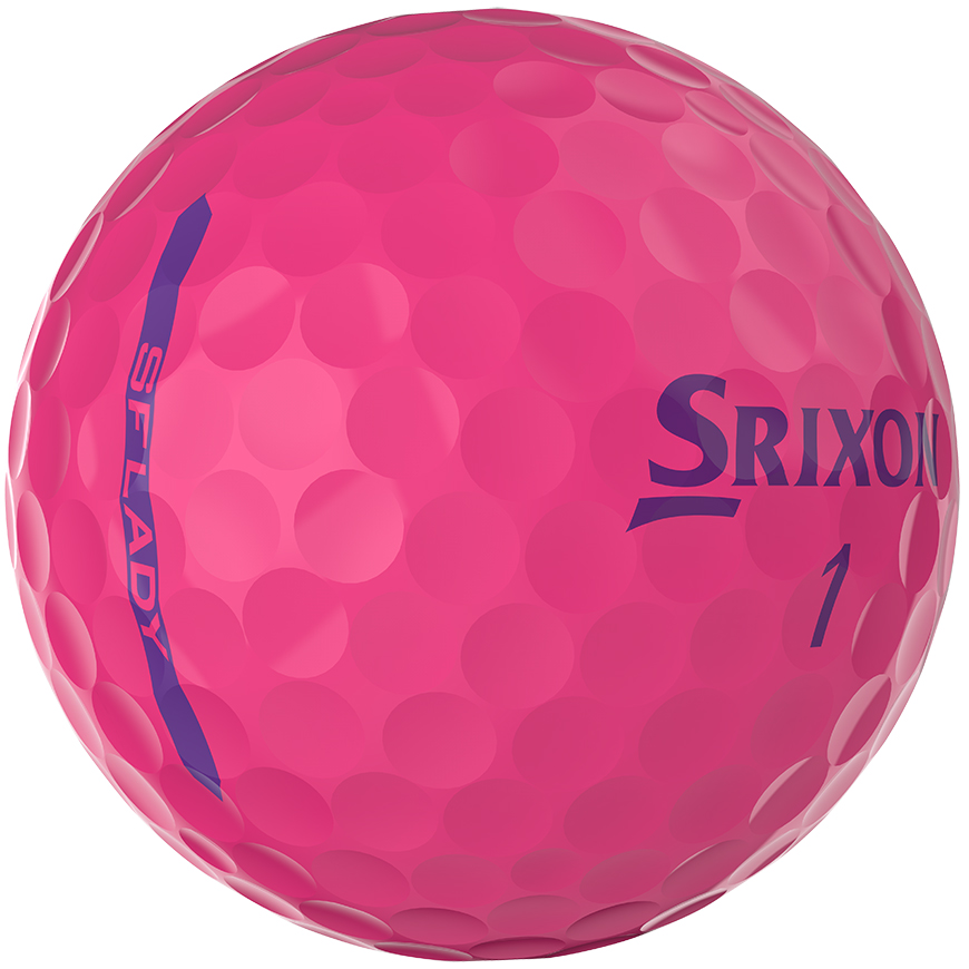 Srixon Softfeel Lady Passion Pink 12 GolfbÀlle â Bild 2