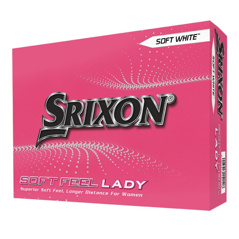 Srixon Soft Feel Lady 12 Golfbälle Weiss