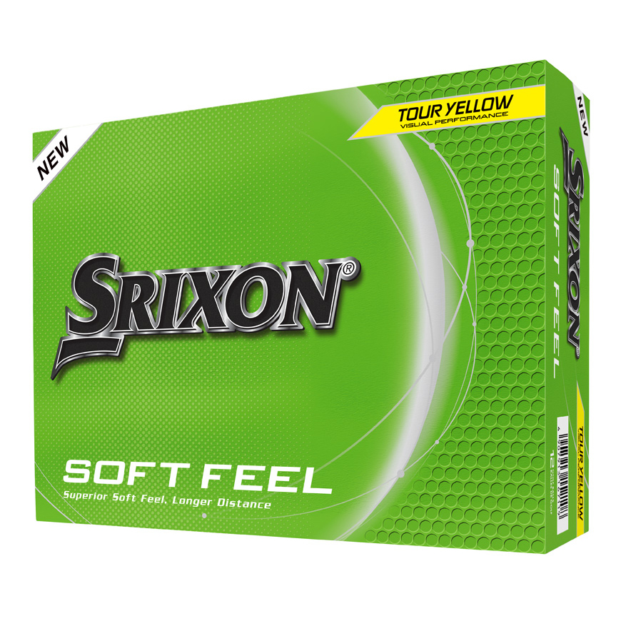 Srixon Soft Feel 2025 Tour Yellow 12 GolfbÀlle