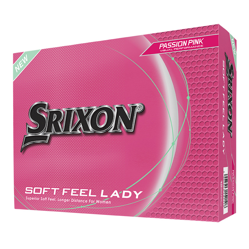 Srixon Soft Feel Lady 2025 Passion Pink 12 GolfbÀlle