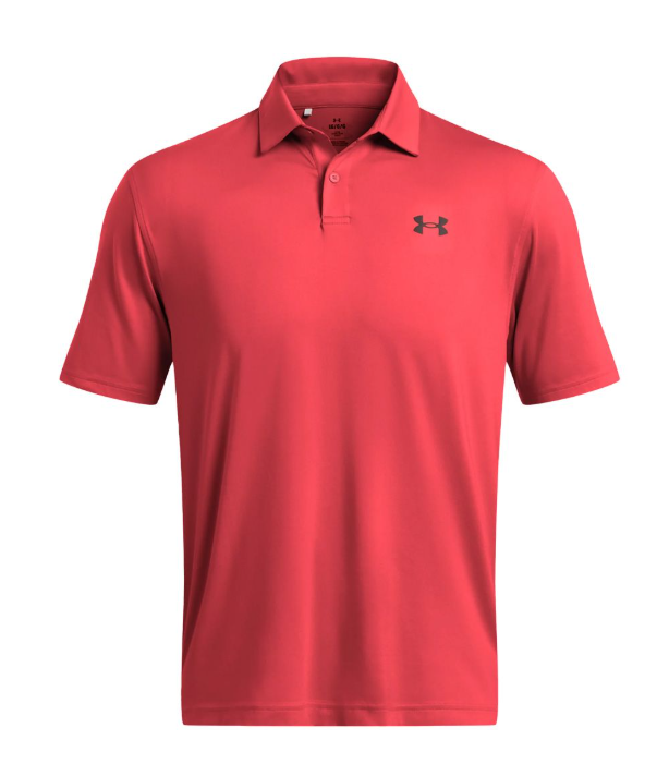 Under Amour Loose Polo für Kinder Rot