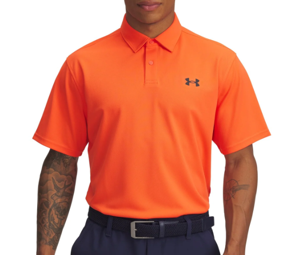 Under Armour T2G Pique Polo für Herren Orange