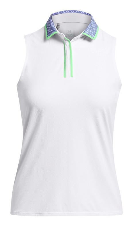 Under Armour Iso-Chill Sl Polo für Damen Weiß