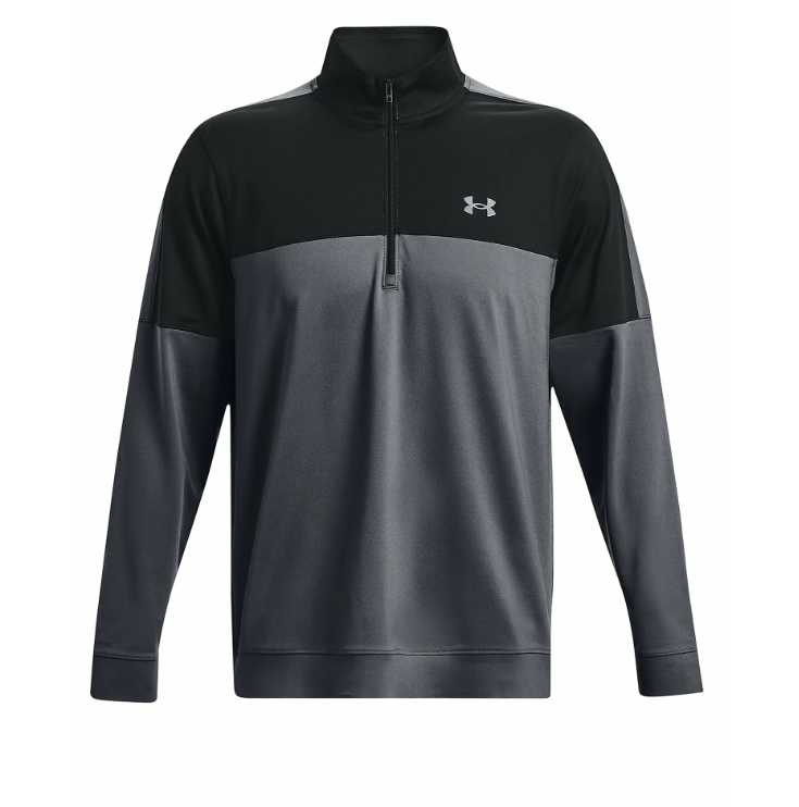 Under Armour Storm Midlayer 1/2 Zip für Herren Schwarz/Grau