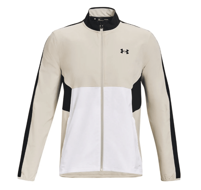 Under Armour Storm Windstrike Golfjacke für Herren Weiß/Beige/Schwarz