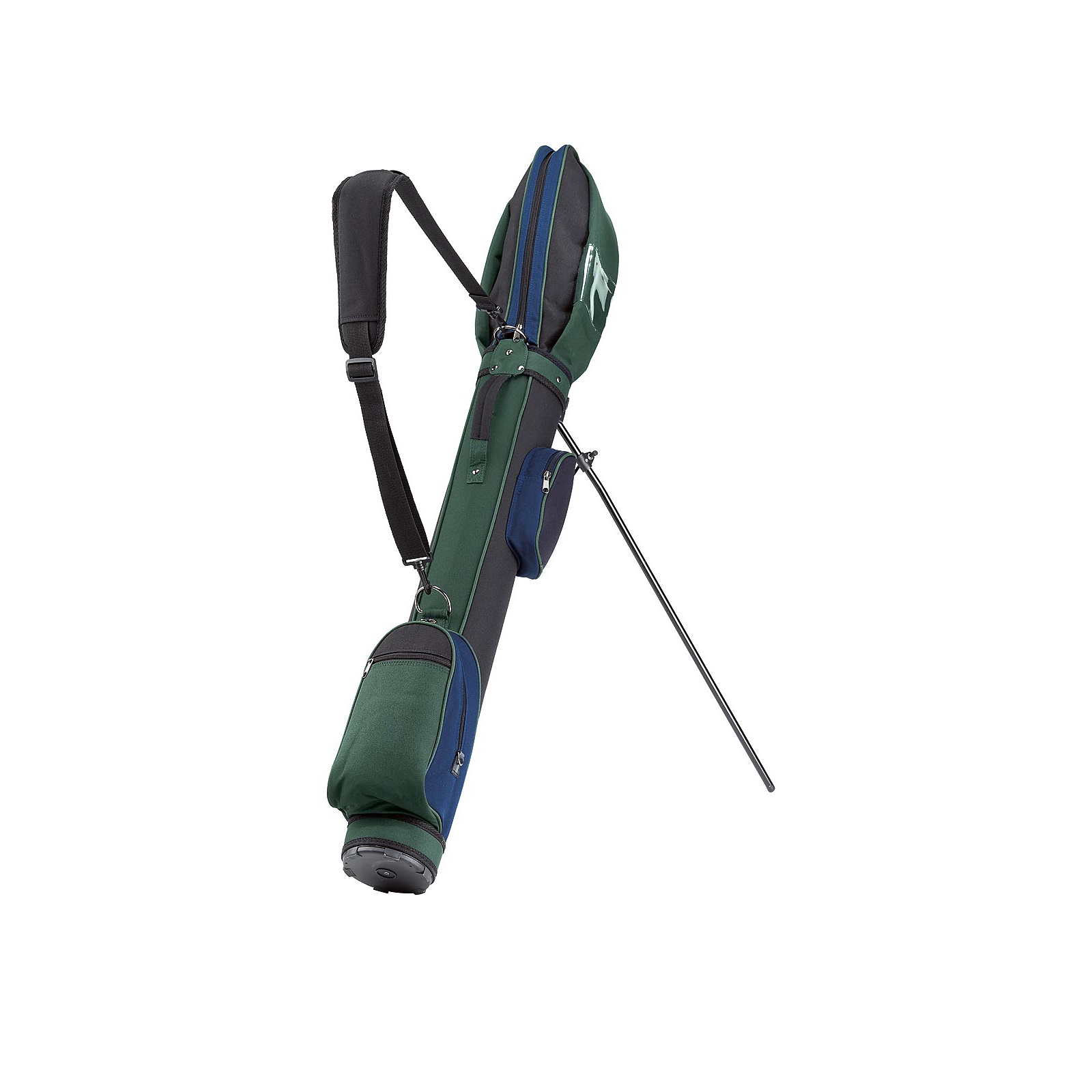 Silverline Sunday Pencil Golfbag schwarz/blau/grün