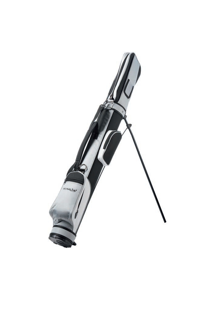 Silverline Sunday Pencil Golfbag schwarz/silber/weiss
