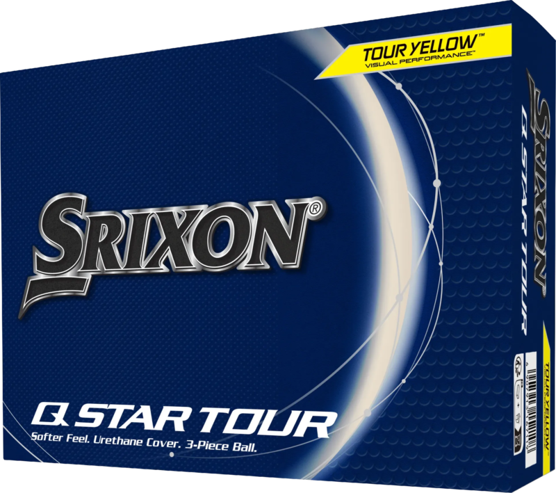 Srixon Q-Star Tour 12 Golfbälle - Gelb