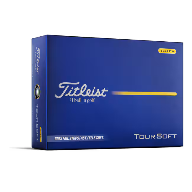 Titleist Tour Soft 2026 Golfbälle 12 Stück Gelb