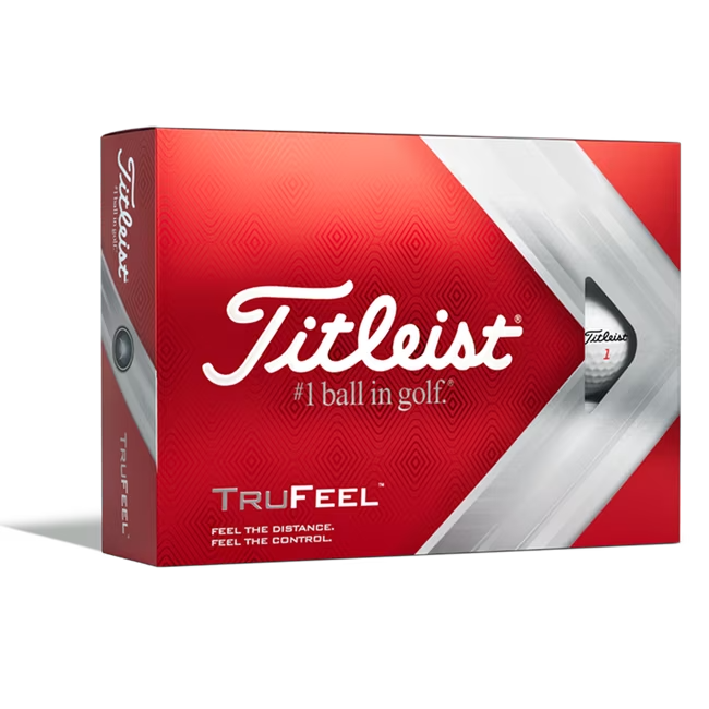 Titleist TruFeel 12 GolfbÀlle weiss