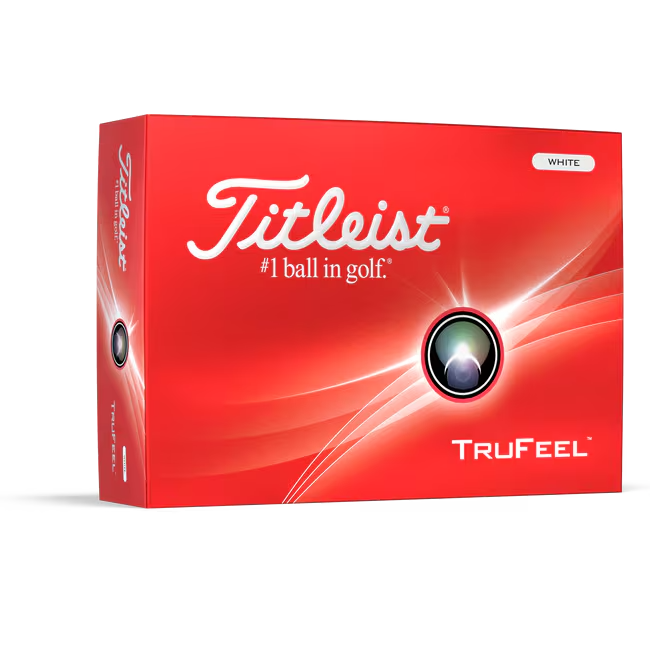 Titleist TruFeel 12 Golfbälle Weiss