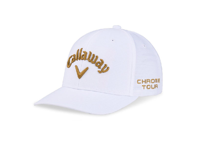 Callaway Tour Authentic Performance Pro Cap Weiss/Gold
