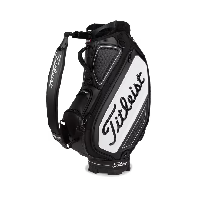 Titleist Tour Bag Golftasche Schwarz/Weiss