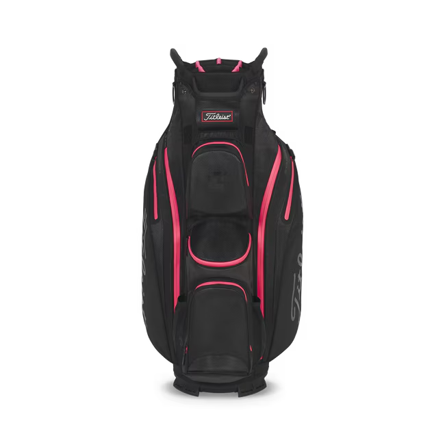 Titleist Cart 14 STADRY™ Cartbag Schwarz/Candy/Pink – Bild 4