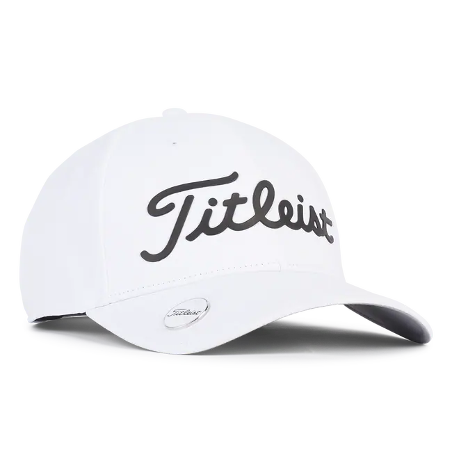 Titleist Players Performance Ballmarker Cap Weiß/Schwarz