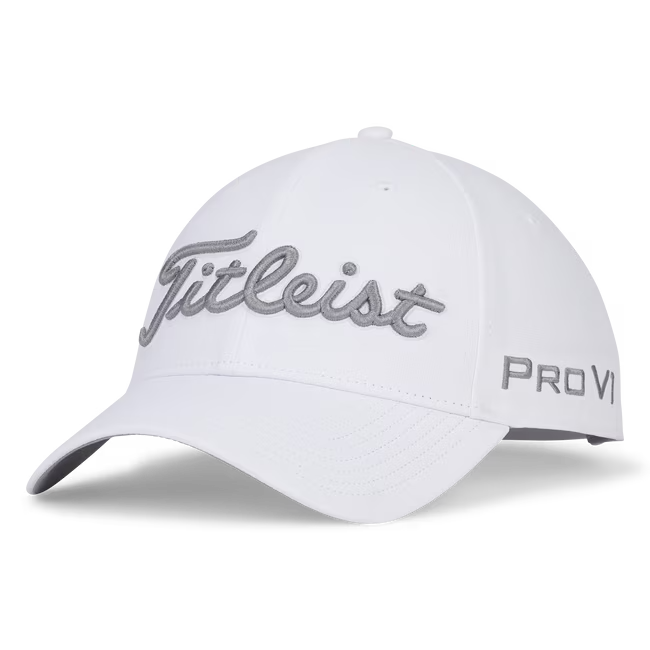 Titleist Tour Performance Cap Weiss/Grau