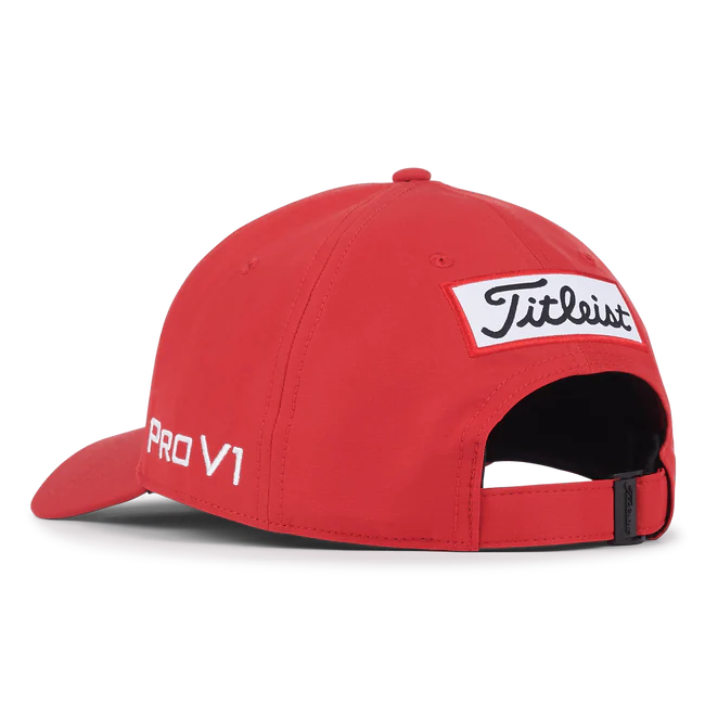 Titleist Tour Performance Cap Herren Rot/Weiss – Bild 2