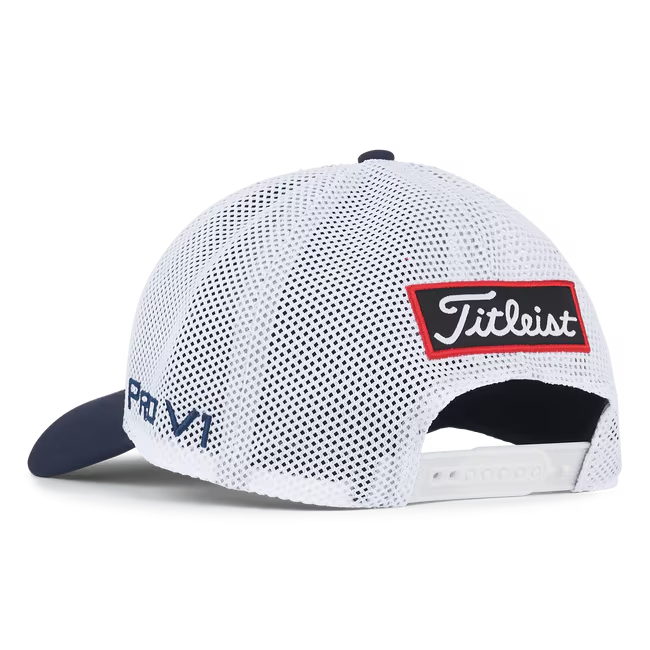Titleist Tour Performance Mesh Cap Navy/Weiss – Bild 2