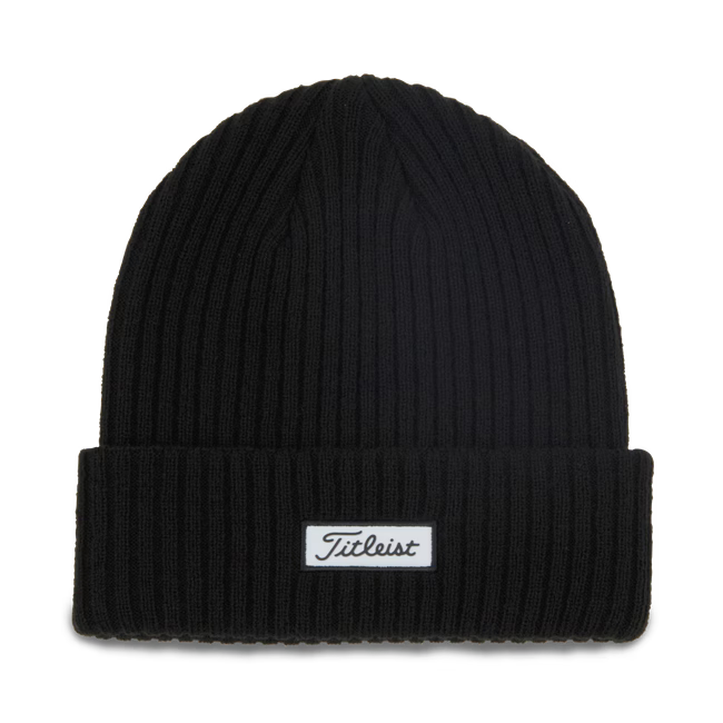 Titleist Charleston Cuff Knit Wintermütze Schwarz
