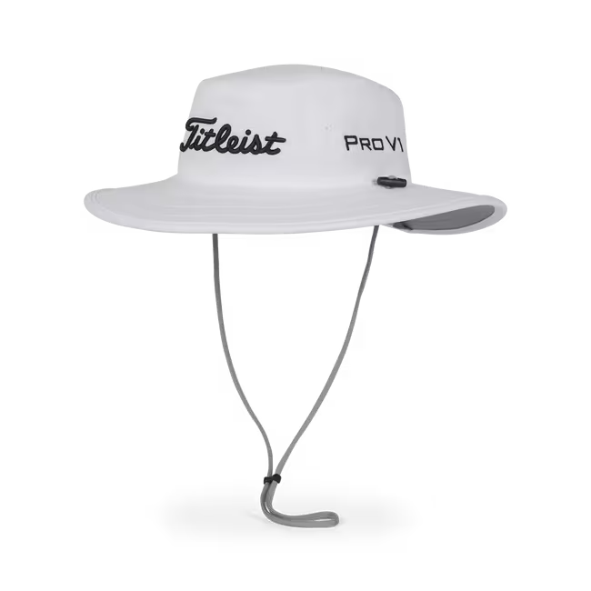 Titleist Tour Aussie Sonnenhut weiss/schwarz