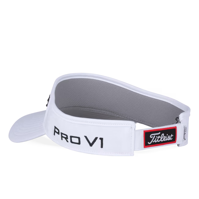 Titleist Tour Performance Visor Weiss/Schwarz – Bild 2