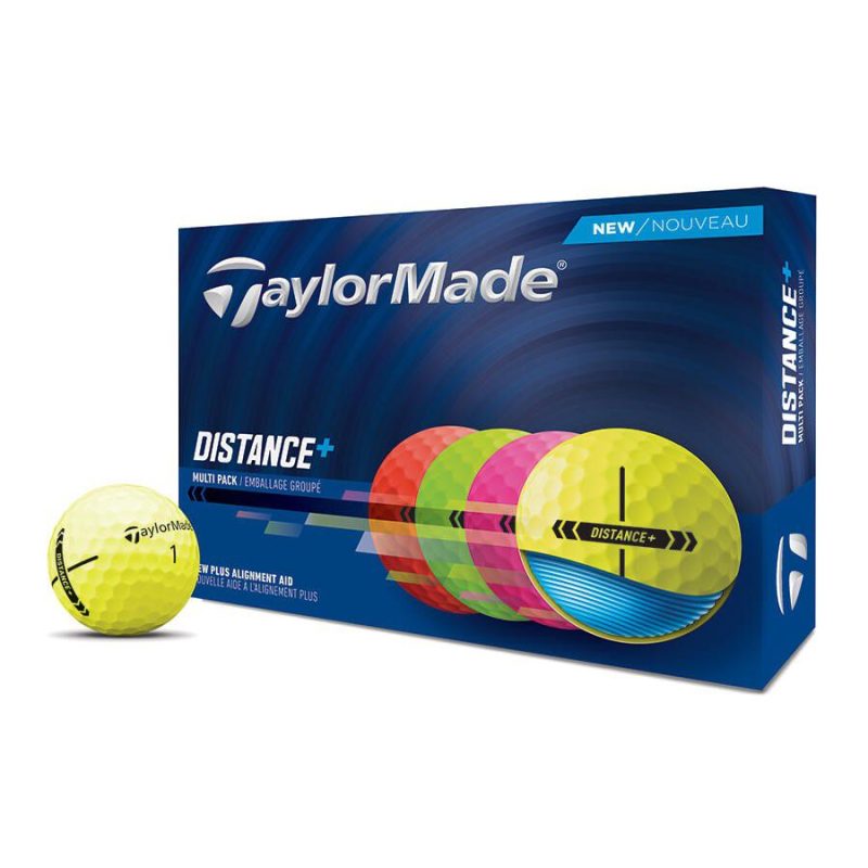 TaylorMade Distance+ 12 Golfbälle Multicolor